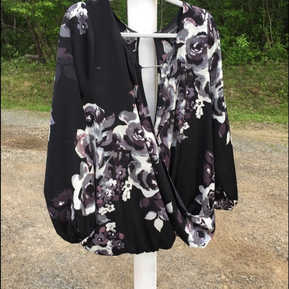 Lane Bryant Tops - Lane Bryant Wrap Top